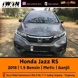 2018 Honda Jazz RS 1.5 AT