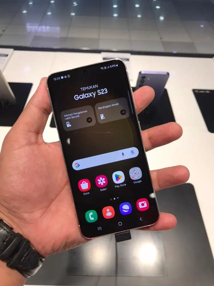 Kredit Samsung S23 5G 256gb  promo handphone bunga 0% free 1x