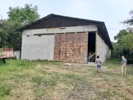 Dijual cepat tanah plus gudang kawasan industri