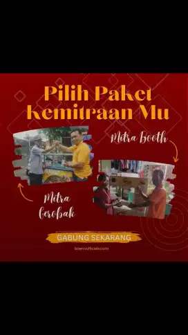 Mitra usaha bakso pentol dan cilok