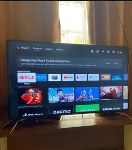 Dijual cepat SMART TV ANDROID POLYTRON 40