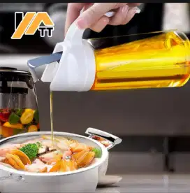 Botol kaca 630 ml botol penyimpanan minyak