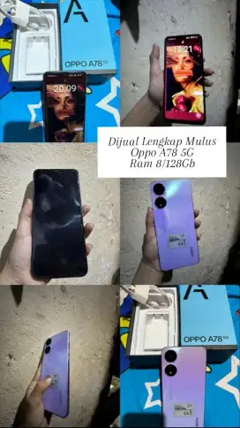 Handphone Oppo A78 5G