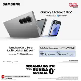 SEGAMPANG ITU CICILAN HP SAMSUNG ZFOLD 6