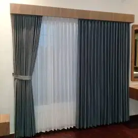 Tirai Gorden Jabodetabek Roman Roller Vertikal Blind Vitrase Wallpaper