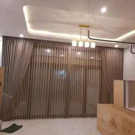 Tirai Gorden Jabodetabek Roman Roller Vertikal Blind Vitrase Wallpaper