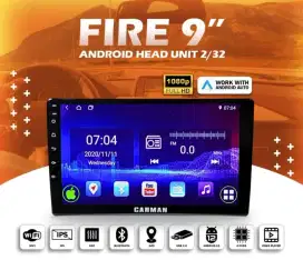 Android 9inch Carman Fire 2/32gb