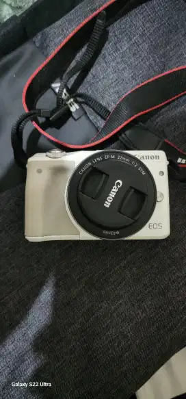 Canon m3 dan lensa blur mirrorless