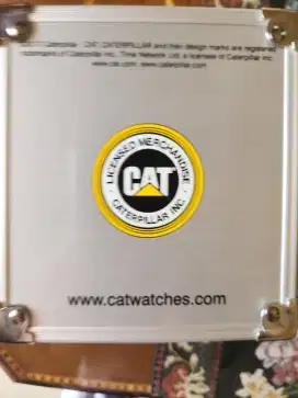 Jam Tangan Caterpilar Cat SF.141.21.111Black Rubber Original