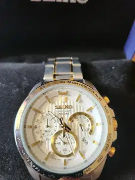 Jam Tangan Seiko Cronograph Original