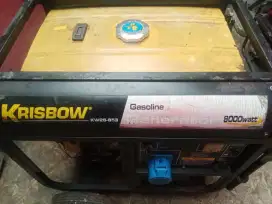 2 Unit Genset kapasitas 900watt dan 8000watt Merk Krisbow