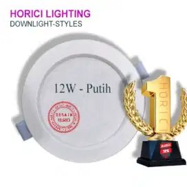 HORICI 12 WATT LAMPU DOWNLIGHT LED PLAFON/ASLI FULL TERANG