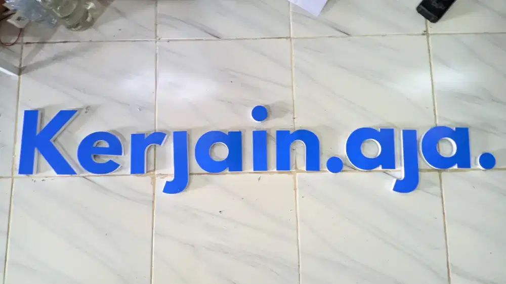 HURUF TIMBUL COSTUME AKRILIK