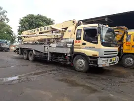 Dijual Concrete Pump Boom Truck (Double) Unit IHI IPG 135 36 Meter