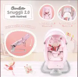 Cocolatte Snuggli 2.0 with Footrest Automatic Baby Swing Bouncher