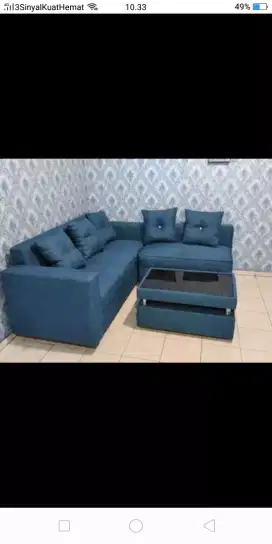 Sofa l minimalis murah