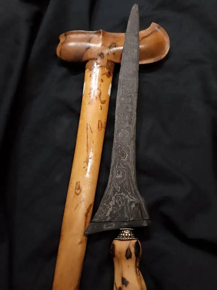 Keris Sepuh Majapahit Brojol pamor Melati Sinebar gayaman jogja