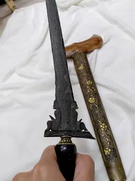 Keris Mataram Sepuh Omyang Jimbe Pamor wengkon isen meteorit