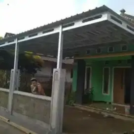 Pemasangan rangka baja ringan