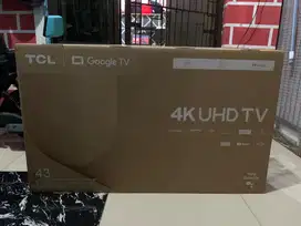 TCL 43V6B 4K Google TV Garansi Resmi