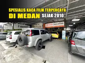 Besar kaca film Toko Jl. Merak 44a  Medan Sunggal