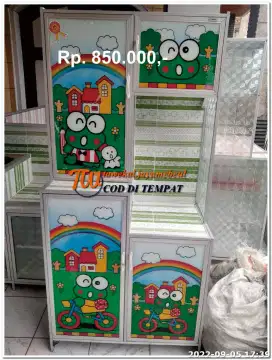 [COD] Aneka Ragam Rak Piring Kaca Almunium