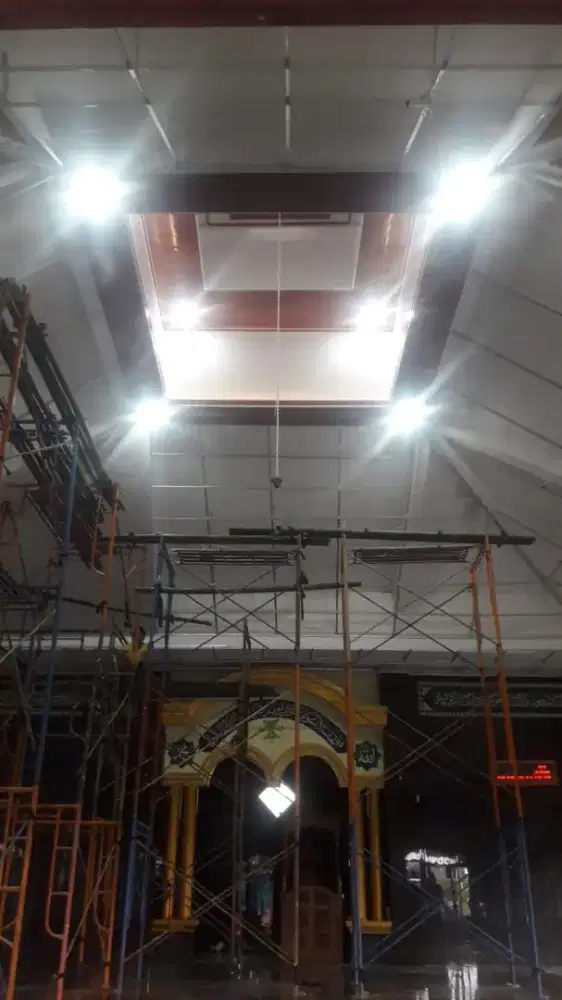 Plafon gypsum dan pvc