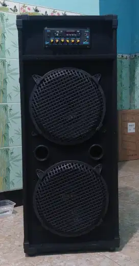 Speaker aktif 12inch double woofer home industri