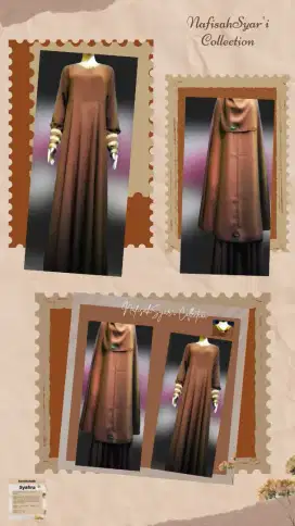 Jual Busana Muslim Kain Syafira Exsport Quality