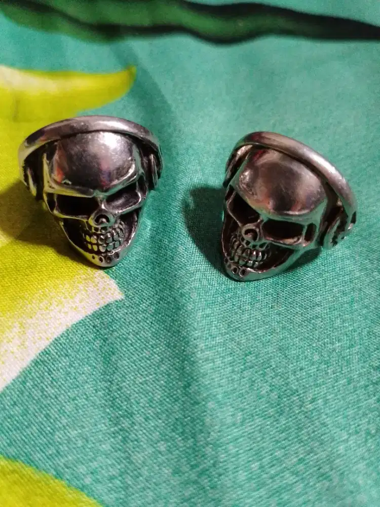 Cincin Titanium Tengkorak/ skull