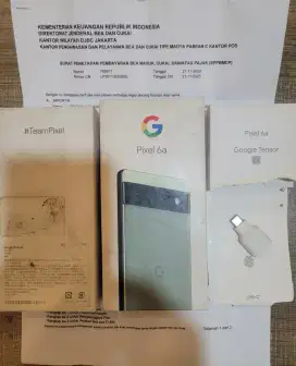 Google Pixel 6a dual sim ex-japan (bea cukai)