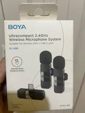 Boya wireless microphone