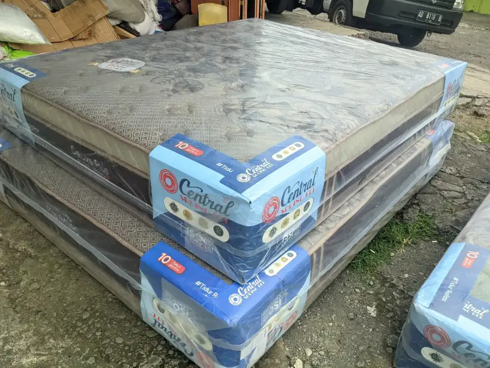 Springbed central deluxe plush pocked