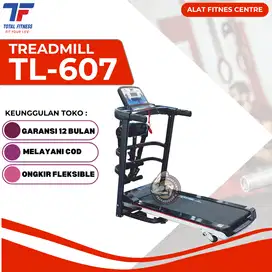 Alat Fitness Treadmill Elektrik TL-607 Best Seller