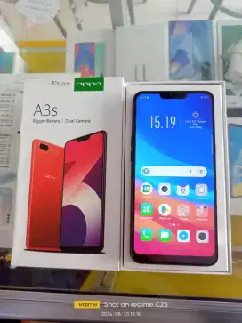 Oppo A3s bekas fullset normal bisa TT