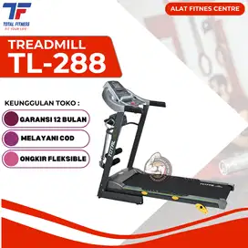 Treadmill Elektrik 3 Fungsi TL-288 Total Fitness