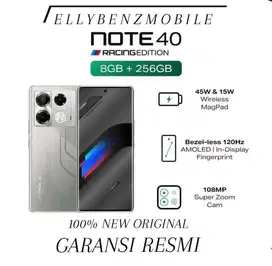 Infinix Note 40 8/256GB Racing Edition BMW Series New Garansi Resmi