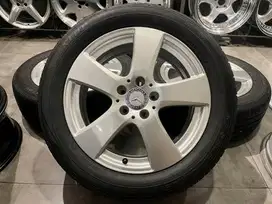 Velg OEM Mercedes Benz C Class  W205, R-17, Lebar 7, Pcd 5 x 112 + Ban