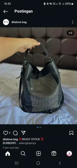 Tas burberry burbery