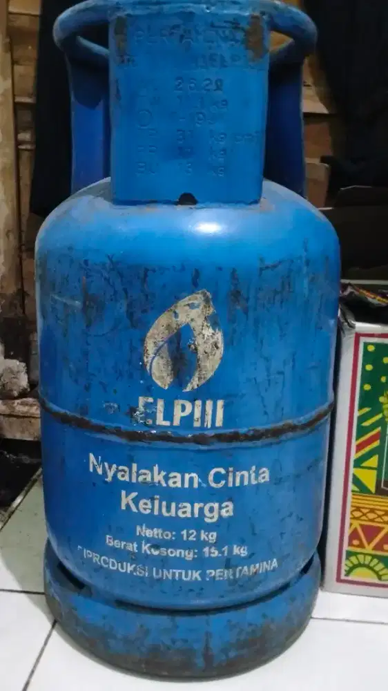 Elpijiii 12kg minus pemakaian