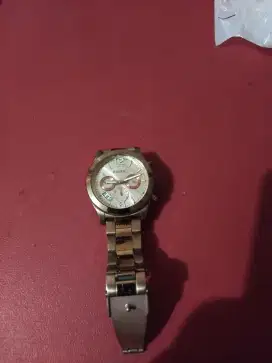 Fossil rose gold wanita