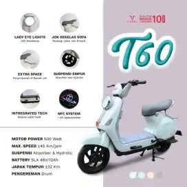 Promo Sepeda Listrik Uwinfly t60 berkualitas (Hanya Cash)