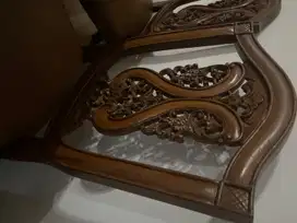 Meja makan kayu jati