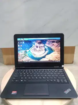 Laptop GARANSILENOVO47 i3G6/8/128GB/ port lengkap free tas