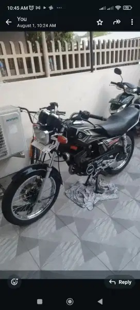 RX King 2005 full original warna hitam