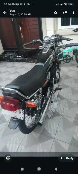 RX King 2005 full original warna hitam