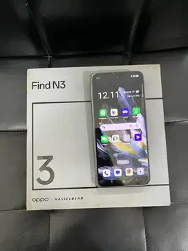 OPPO FIND N3 RAM 16/512 MULUS WARNA BLACK.