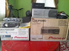 Head Unit Pioneer P6850MP & CD Changer Pioneer P1280 Kondisi Baru NOS