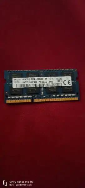 memori laptop 4giga ddr3 sippp