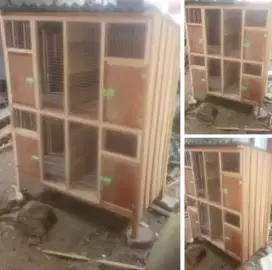 kandang 4 pintu